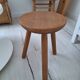 Tabouret tripode vintage