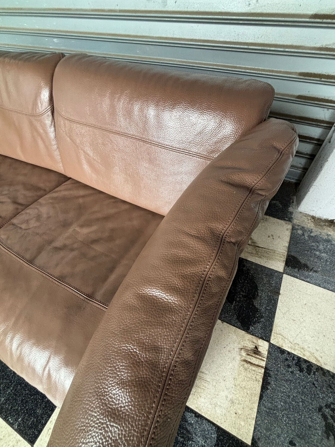 Canapé danois en teck massif Mikael Laursen