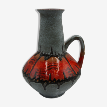 Vase céramique Fat Lava 1 anse Carstens Germany