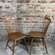 Scandinavian chairs (series of 6) in teak produced by samcom 1960
