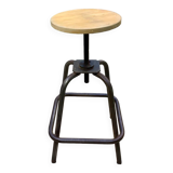 Vintage industrial workshop stool