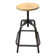 Tabouret d’atelier industriel vintage