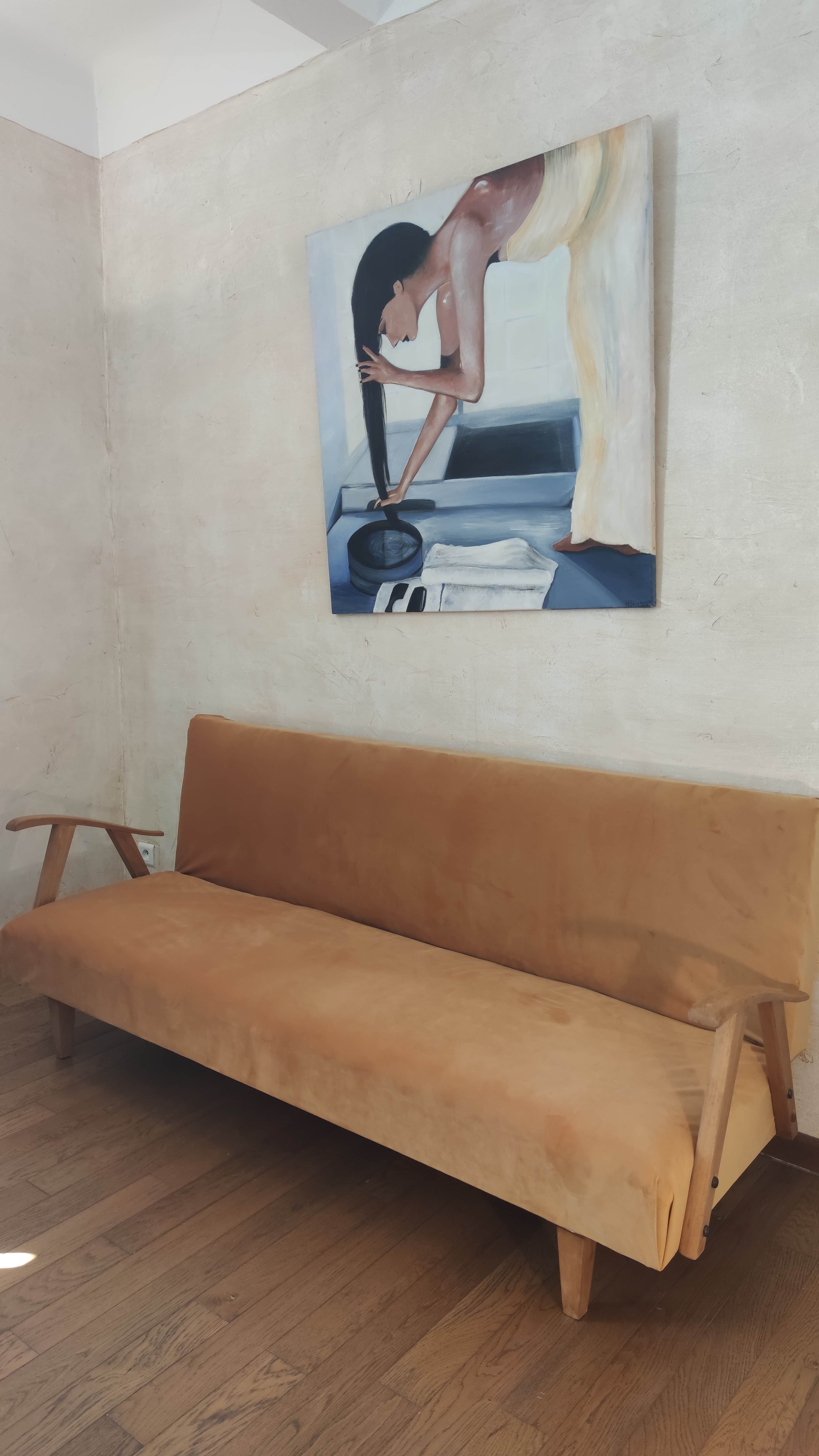 Daybed vintage annees 50