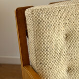 Banquette 2 places attribuée à Guillerme & Chambron – Votre Maison, an