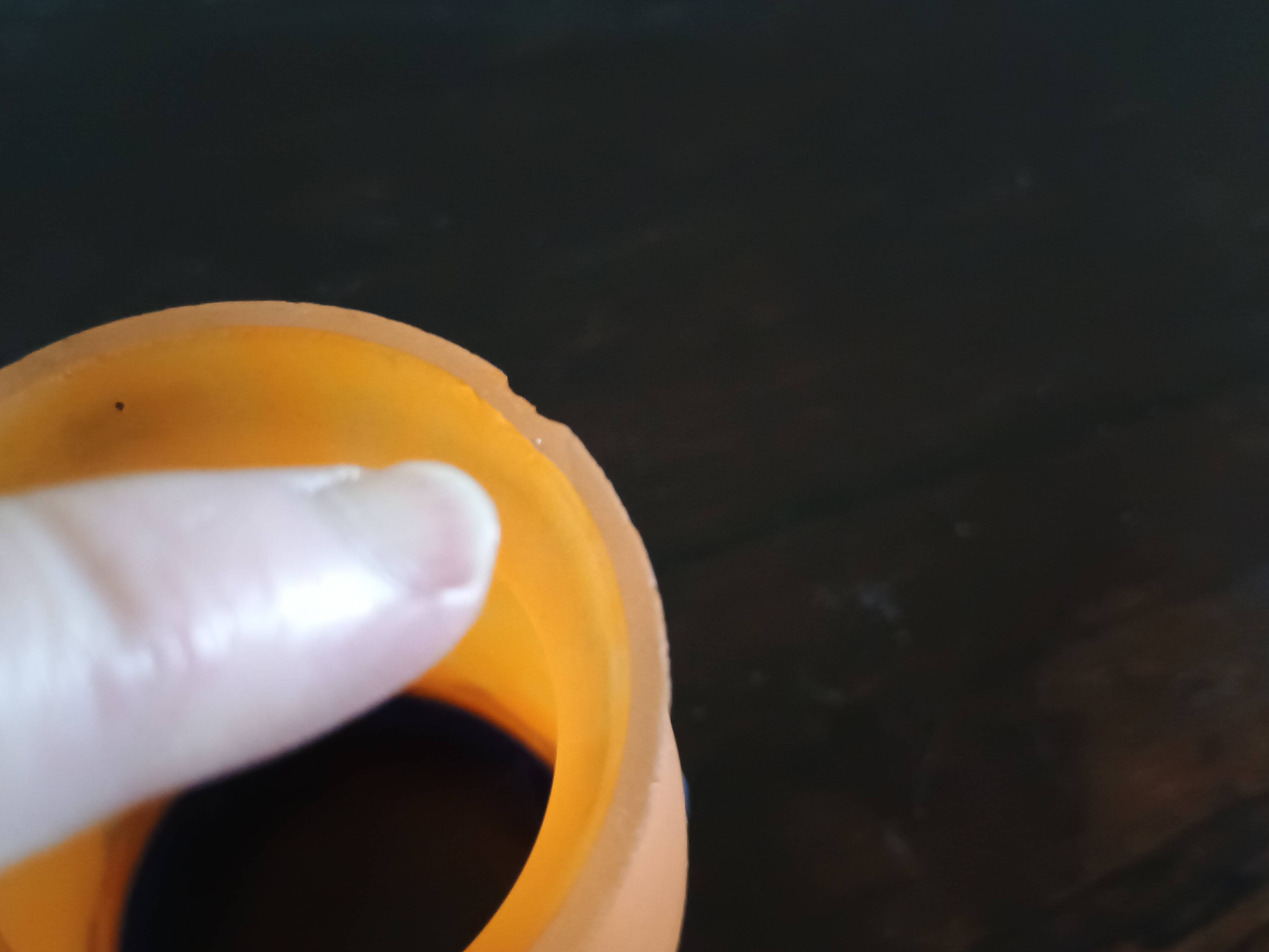 Muller Freres Luneville - Tulip Corolla Orange-Violet Marbled Glass