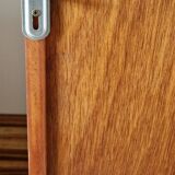 Scandinavian style teak wall or table shelf