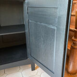 Art-deco period oak commodus