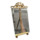 Glass and metal frame