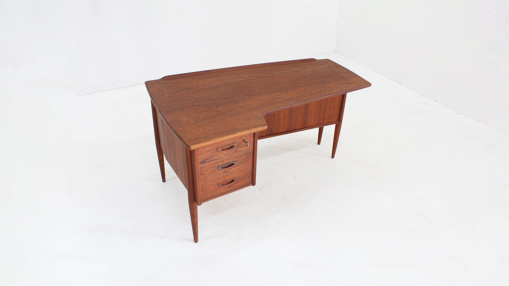 Vintage Danish teak desk 1960s