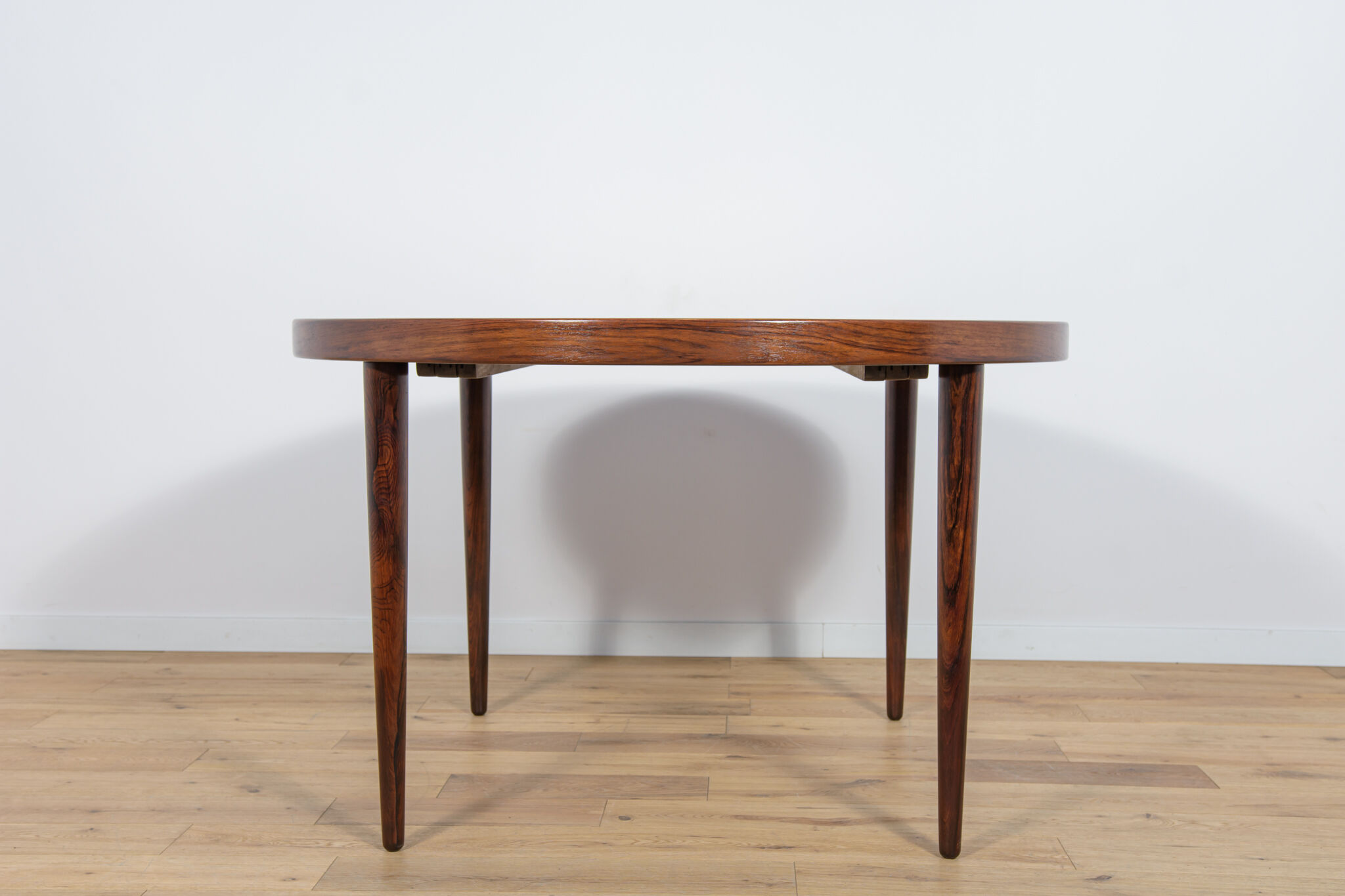 Mid-century extendable rosewood dining table by Kai Kristiansen for Feldballes Furniture Factory, 1960s