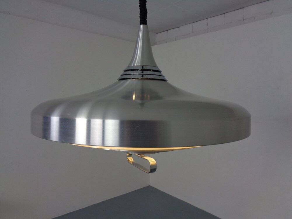 Large Danish Adjustable Ceiling Lamp, 1960s