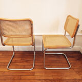Pair of Cesca B32 chairs by Marcel Breuer