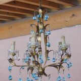 Murano tassel chandelier
