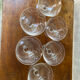 6 glass cups