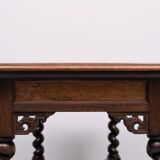 Table d'écriture ou de hall coloniale hollandaise du début du 19e siècle