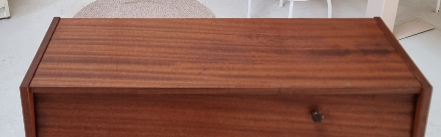 Mid-century shoe cabinet