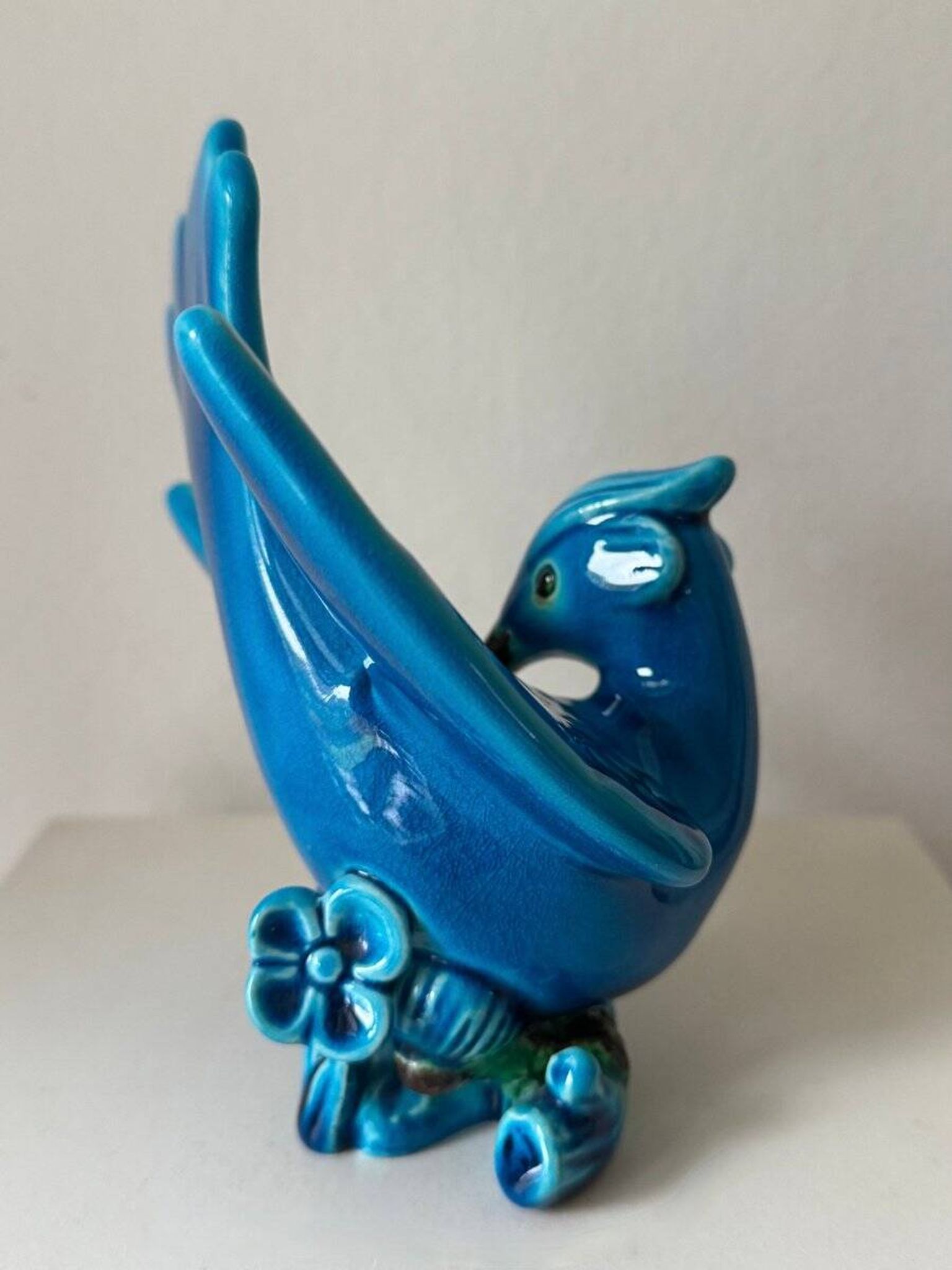Bird ceramic figure by Gunnar Nylund for Rörstrand, 1960s