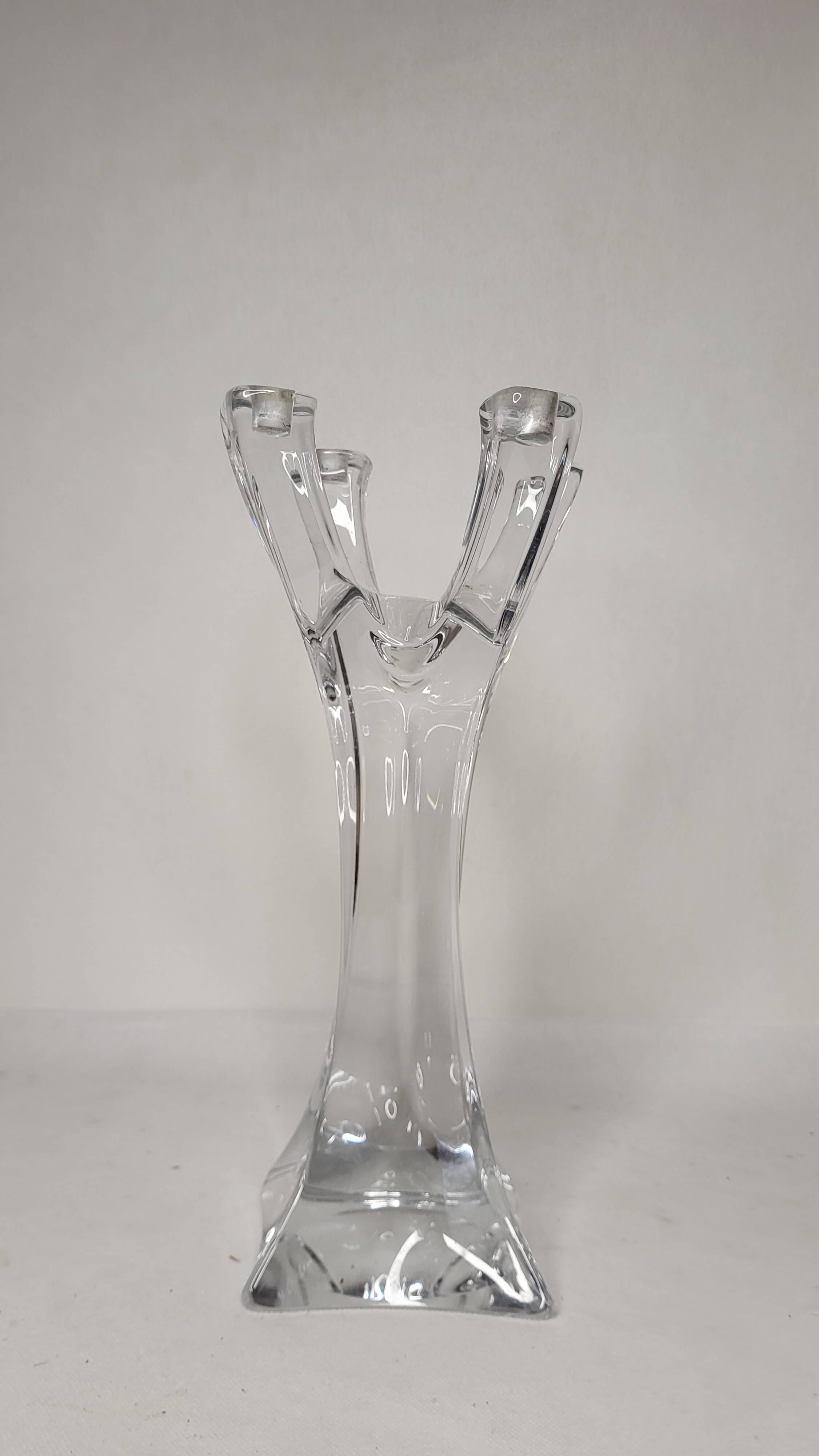 Crystal candle holder