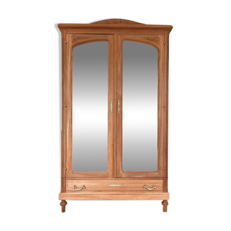 Armoire acajou entièrement restaurée