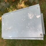 Industrial side table
