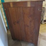 Bahut Buffet 1900 - Napoléon III - Placage noyer - 1 tiroir - 2 portes