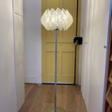 60s Lucite Acrylic Floor Lamp with Dimmer