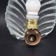 Wall light Trasparent Jewel Murano Glass Leave by Barovier e Toso, 1950s