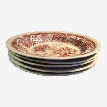 Set of 5 hollow plates Burgenland Villeroy and Boch