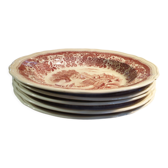 Set of 5 hollow plates Burgenland Villeroy and Boch