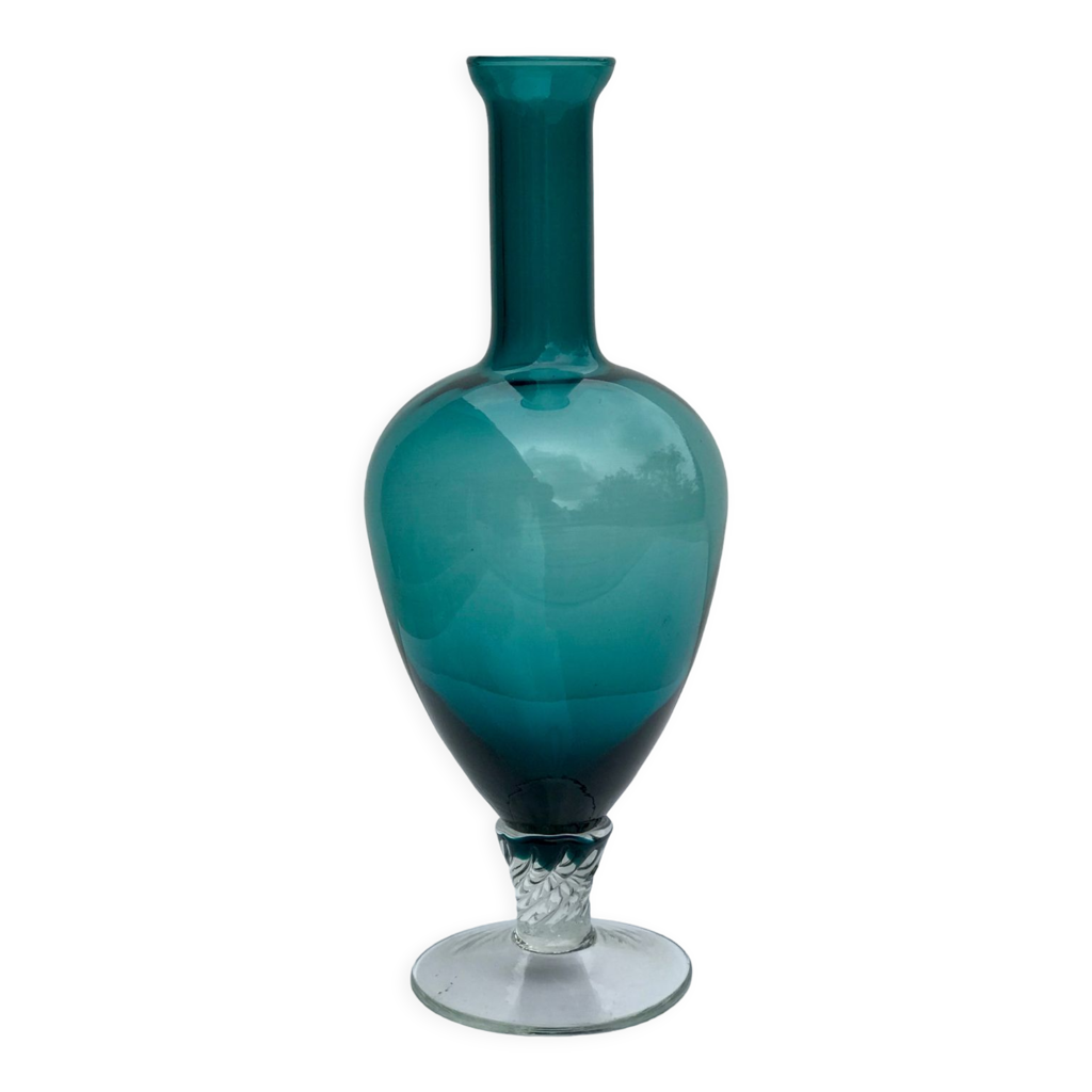 Vase Bleu Canard