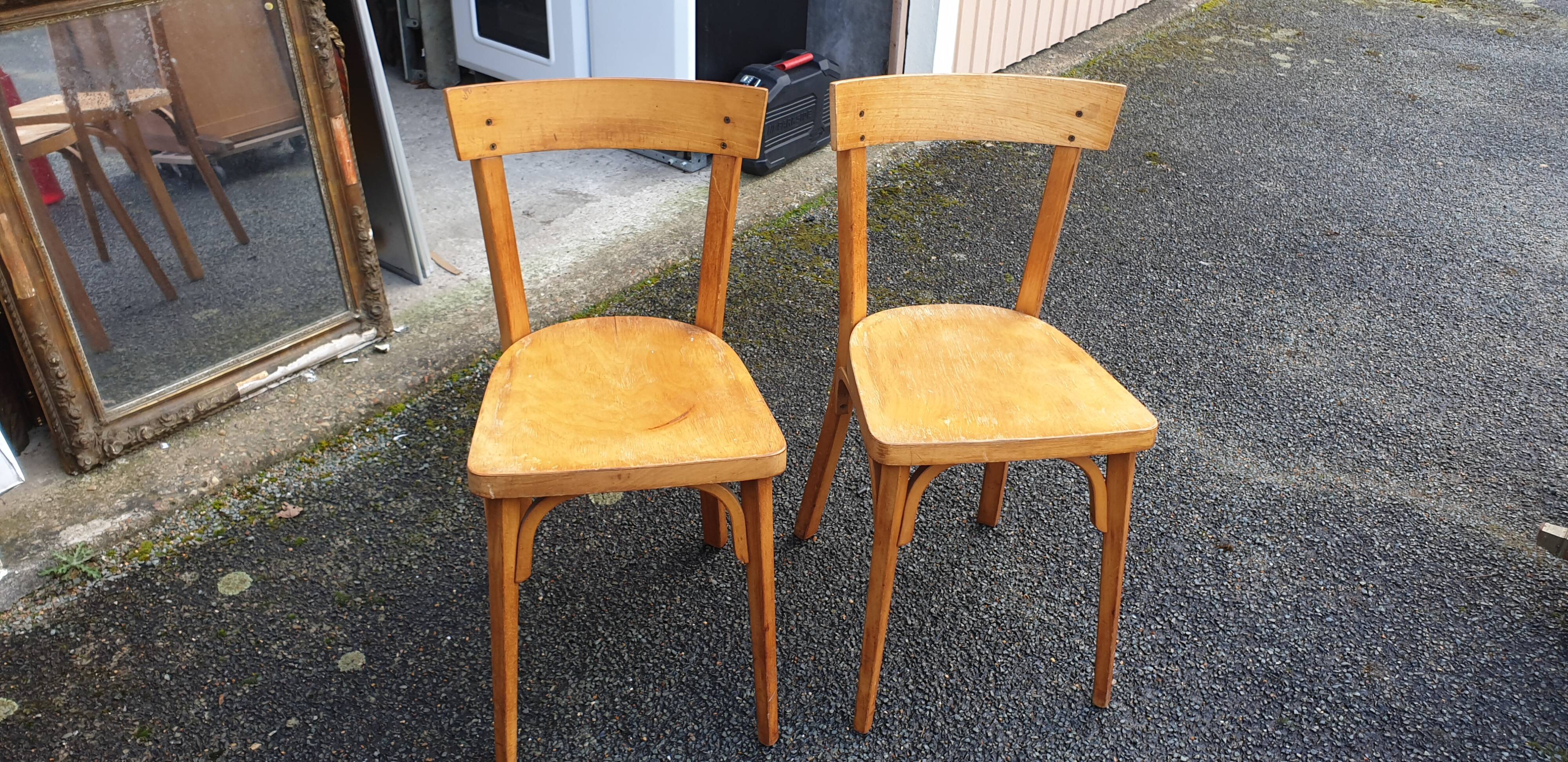 Pair of bauman chairs