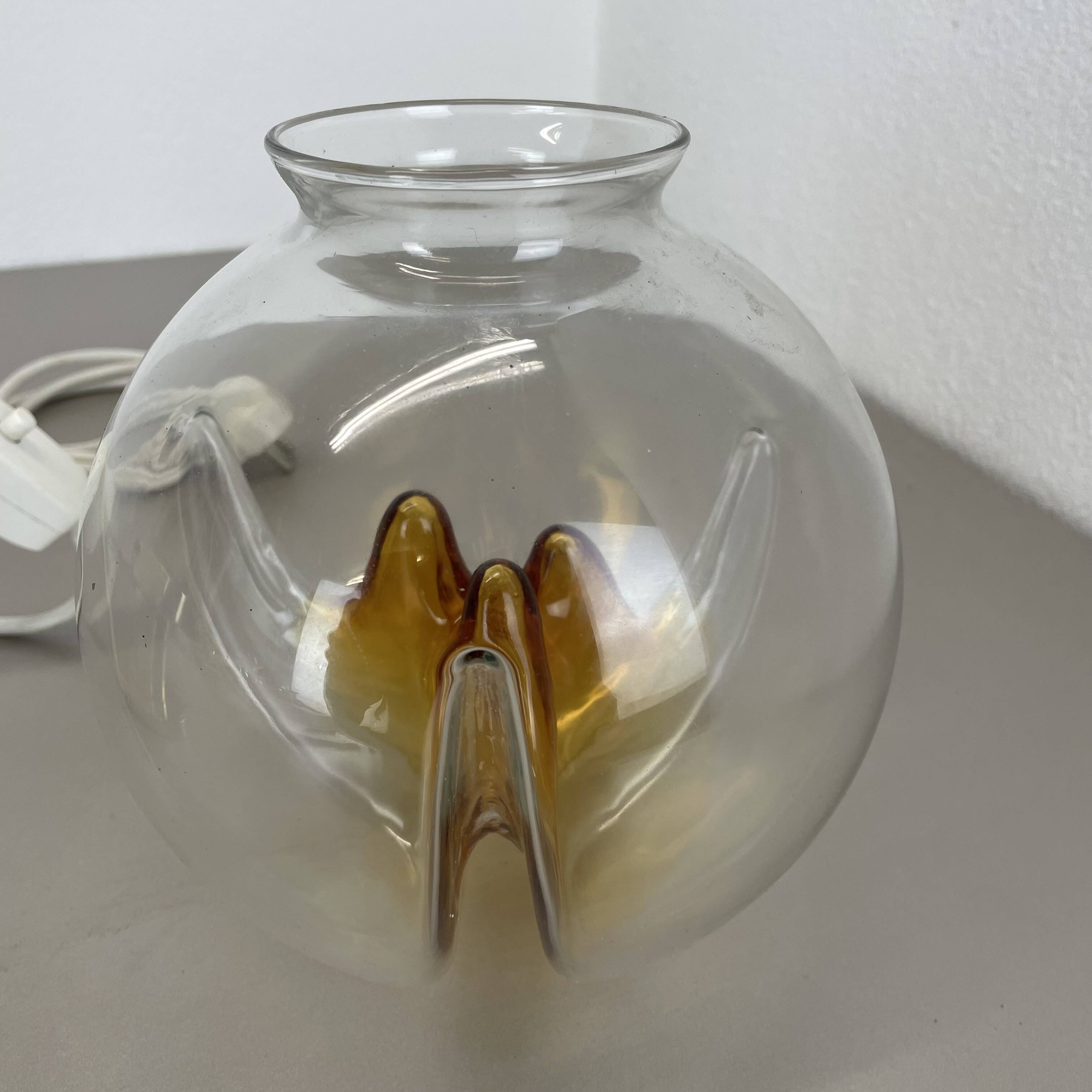 Modernist Toni Zuccheri Table Light by Kaiser Leuchten Germany 1970