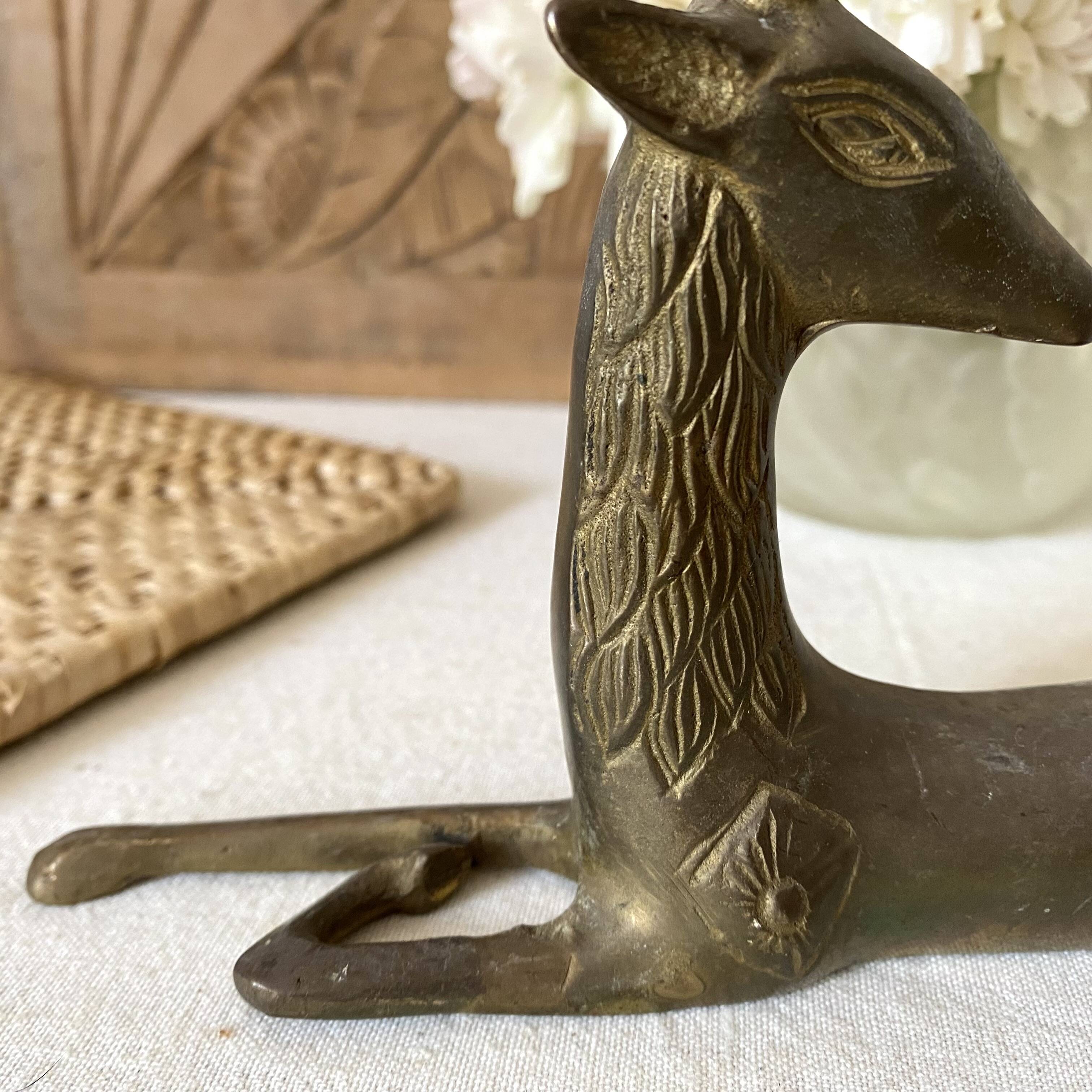 Brass deer