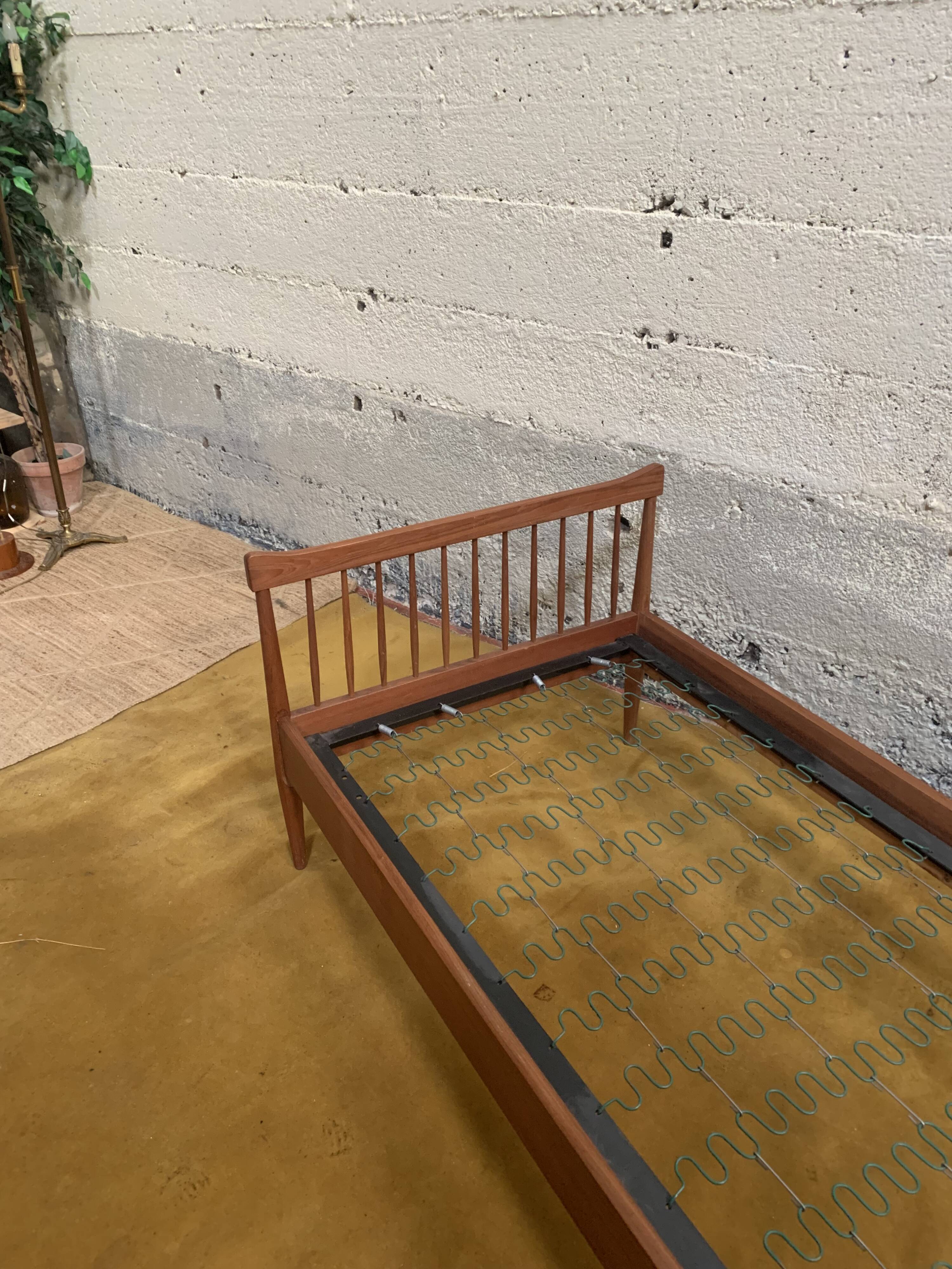 Scandinavian single bed made in Denmark