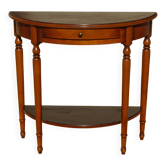 Half-moon console, 1 drawer