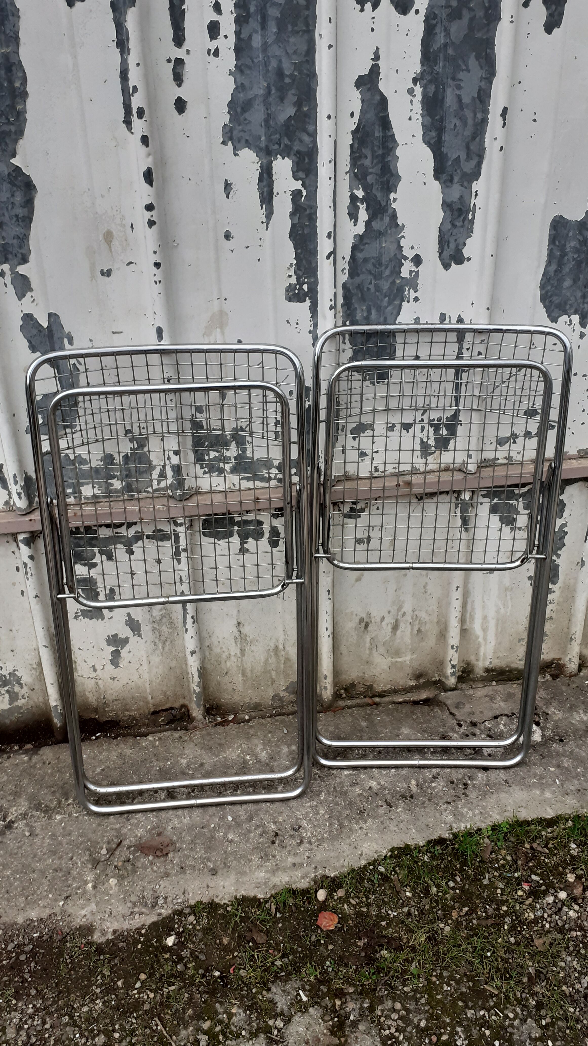 Ted net folding chairs by Niels Gammelgaard