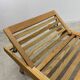 Ancienne banquette Daybed / lit réglable en bois design Holma vintage années 60