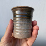 6 tasses à café en terre cuite 