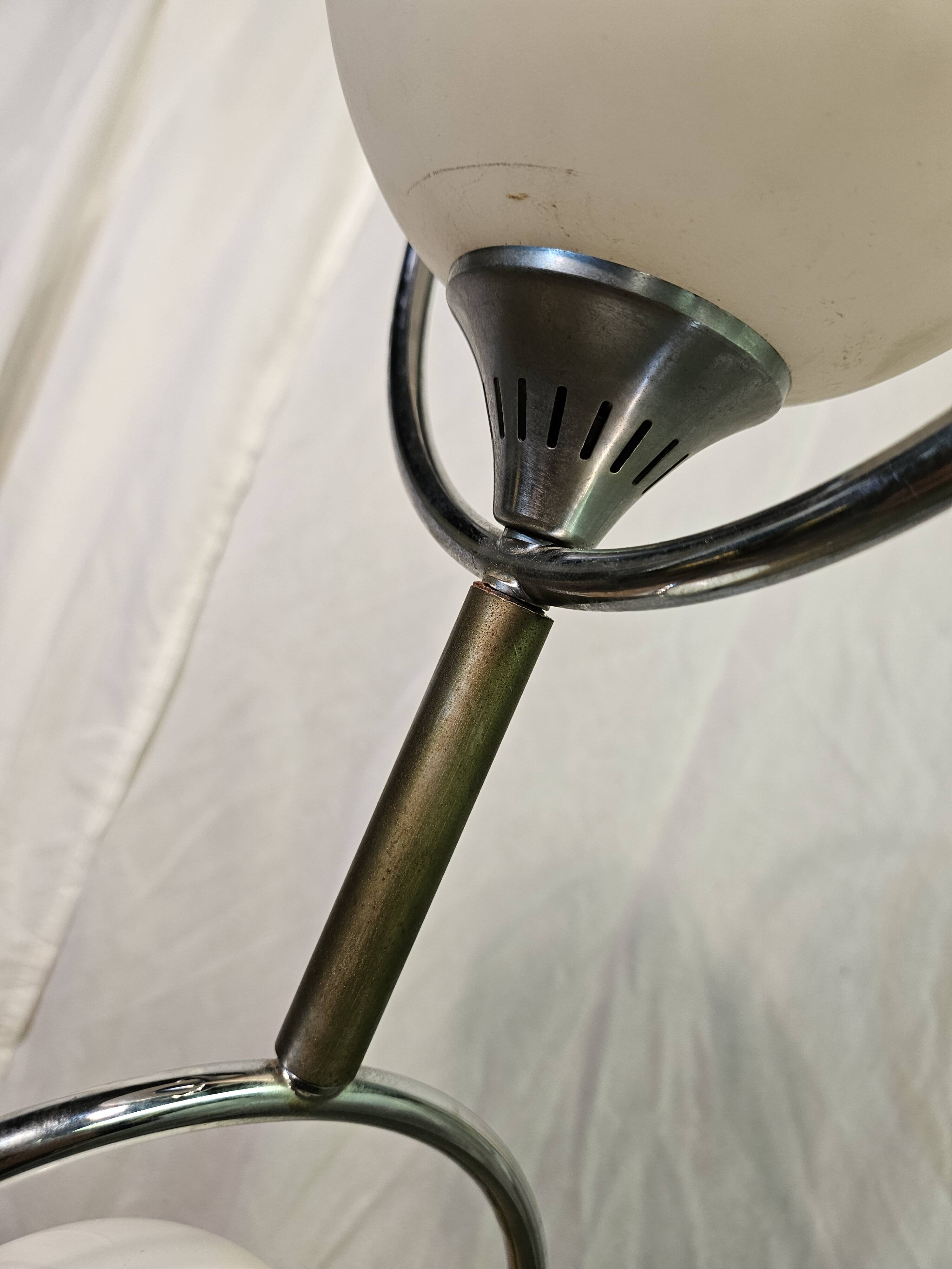 Italian design globe floor lamp 1970