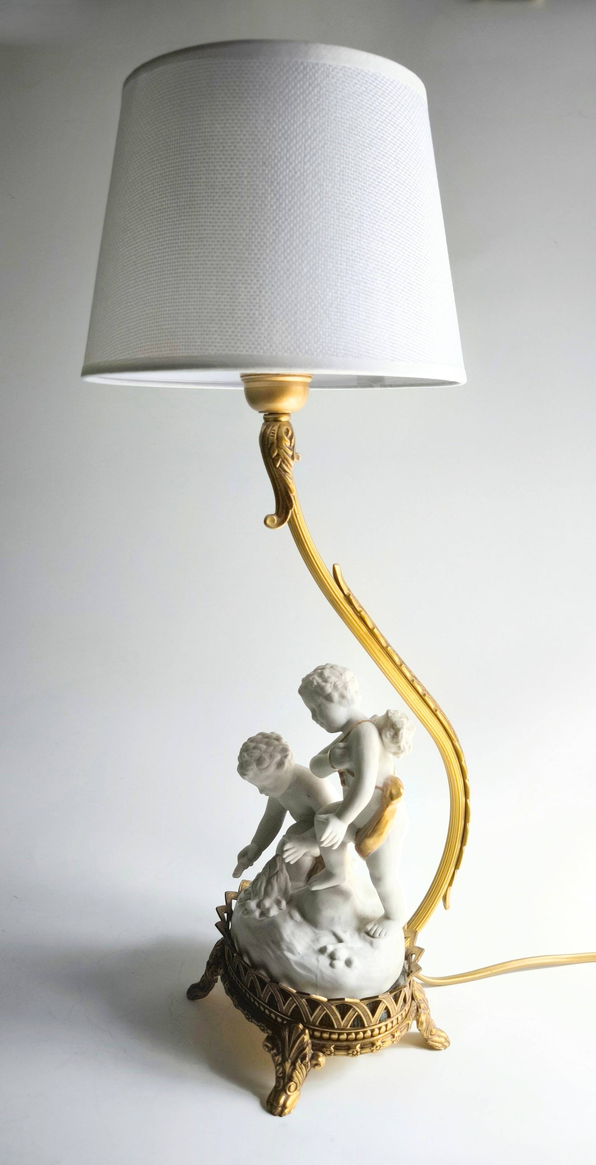 French lamp in Louis XV style