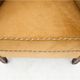 Yellow wingback armchair, Northern Europe, circa 1940s