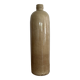 Beige stoneware bottle vase