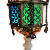 Lantern orientalist floor lamp
