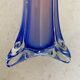 Opalescent calla lily vase vintage