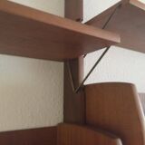 Mid-Century Modular Wall Unit Ergo in teak by John Texmon and Einar Blindheim for Blindheim Möbelfabrikk, 1960s.