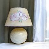 Ceramic table lamp 1970s by Sacavem