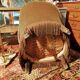 Paire de fauteuil Crapaud en velours
