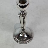 Set of candlesticks of hallmarked silver, 1920s