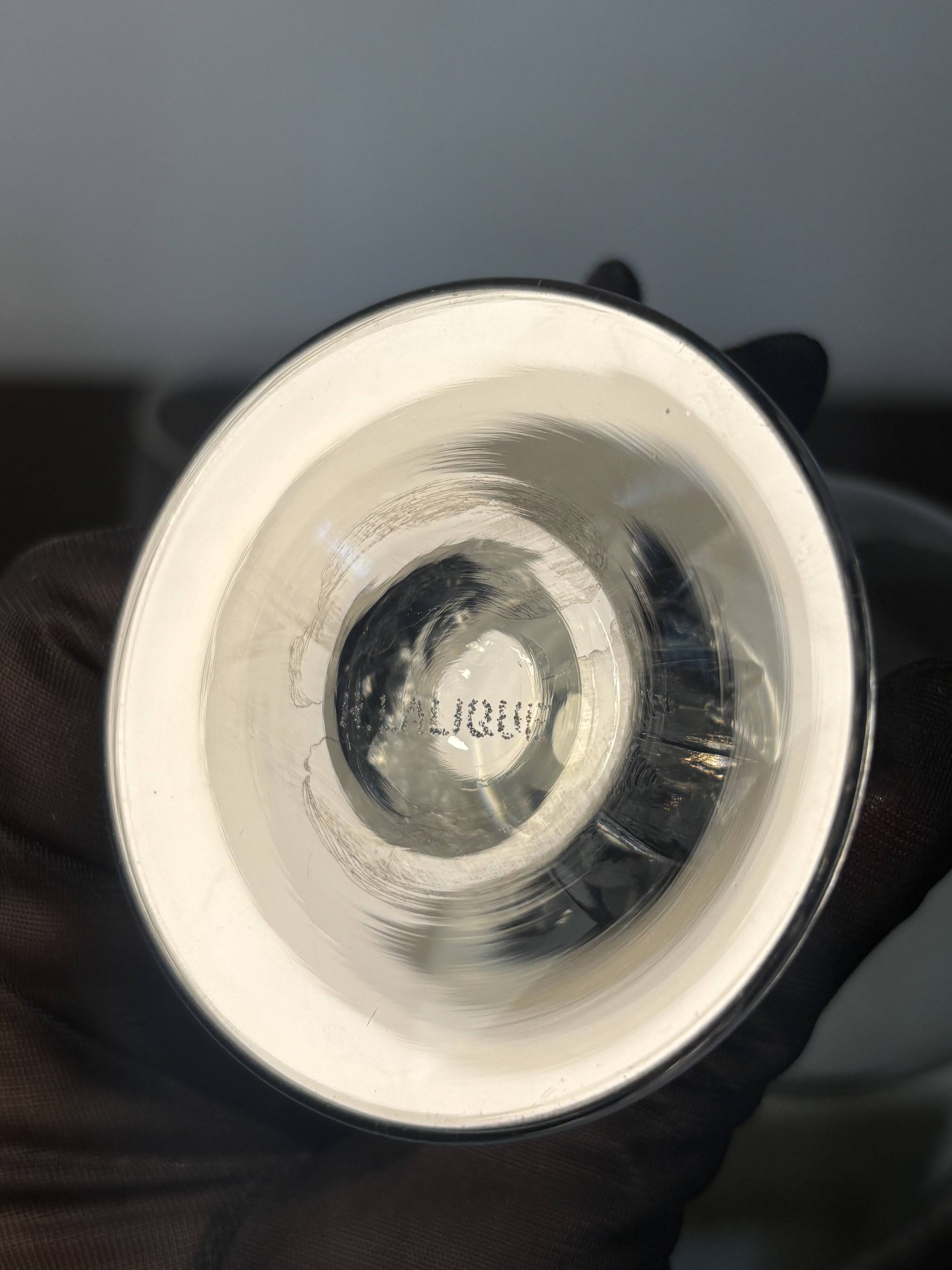 2 verres m.Alger R.Lalique avant 1945