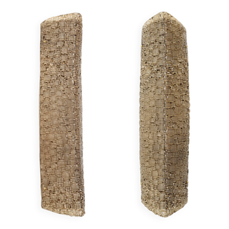 Pair of Modern Murano Glass Bubble Wall Sconces